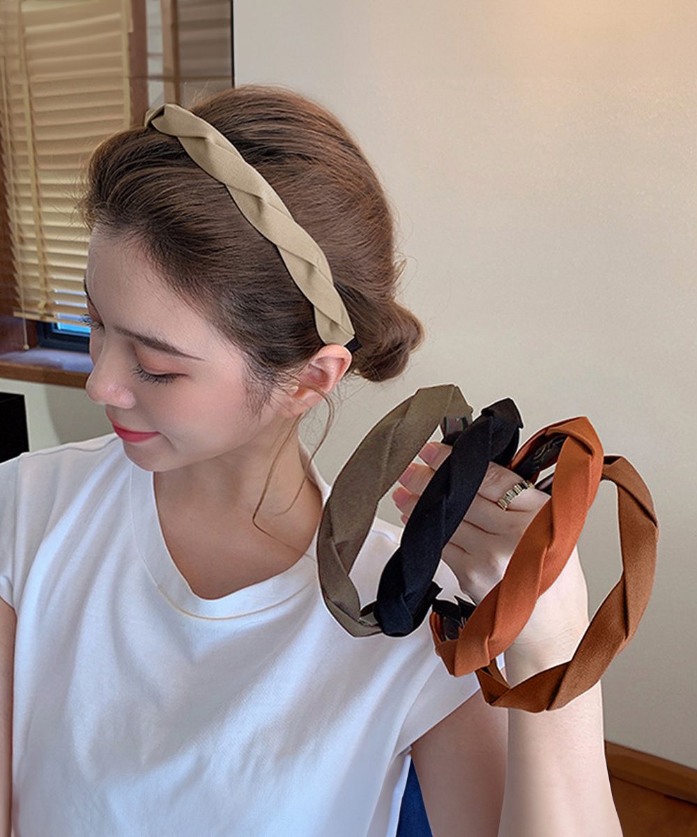 カチューシャ ツイスト ヘアアクセサリー