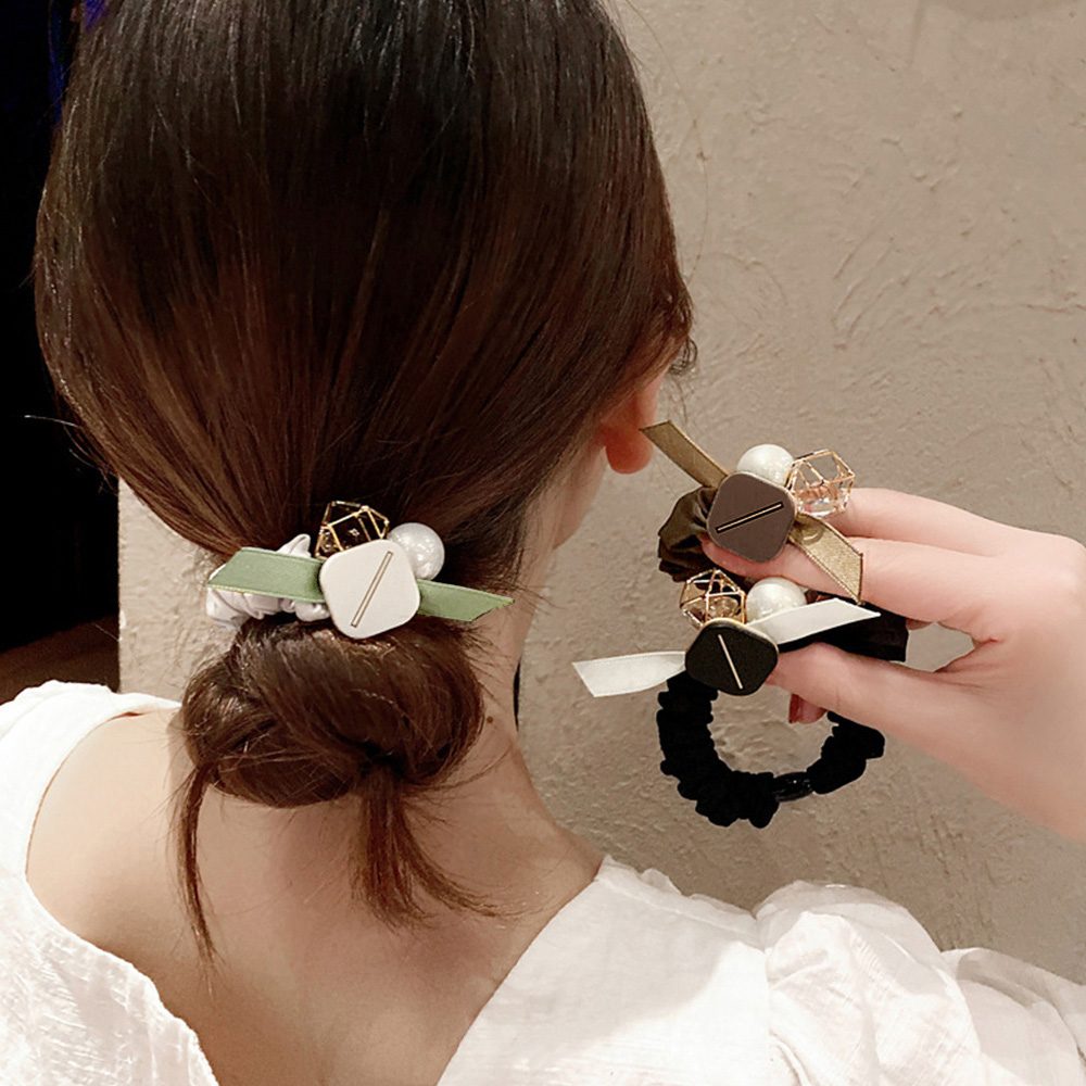 シュシュリボンヘアゴム ヘアアクセサリー