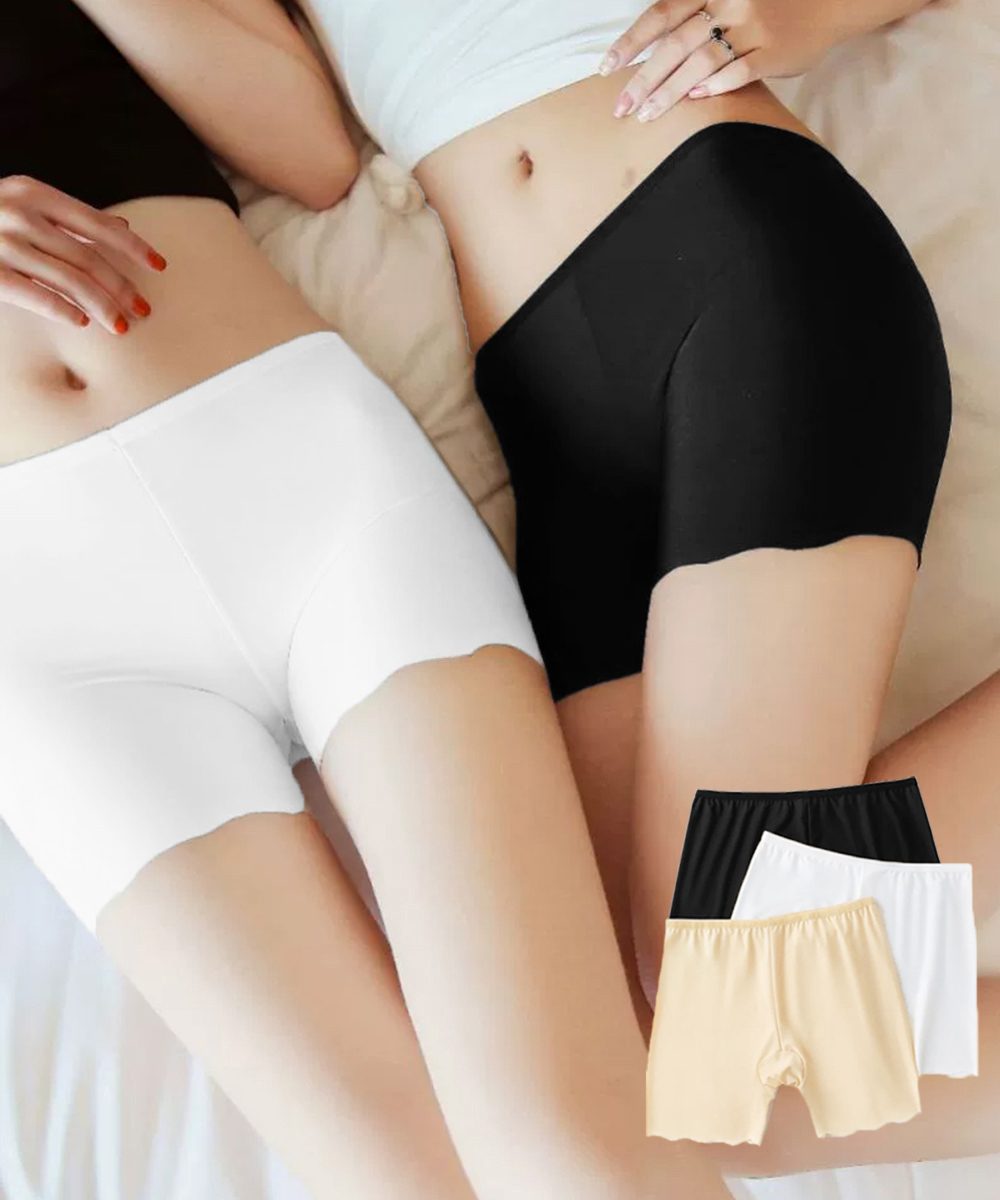 ペチパンツシームレスペチコート3色セット