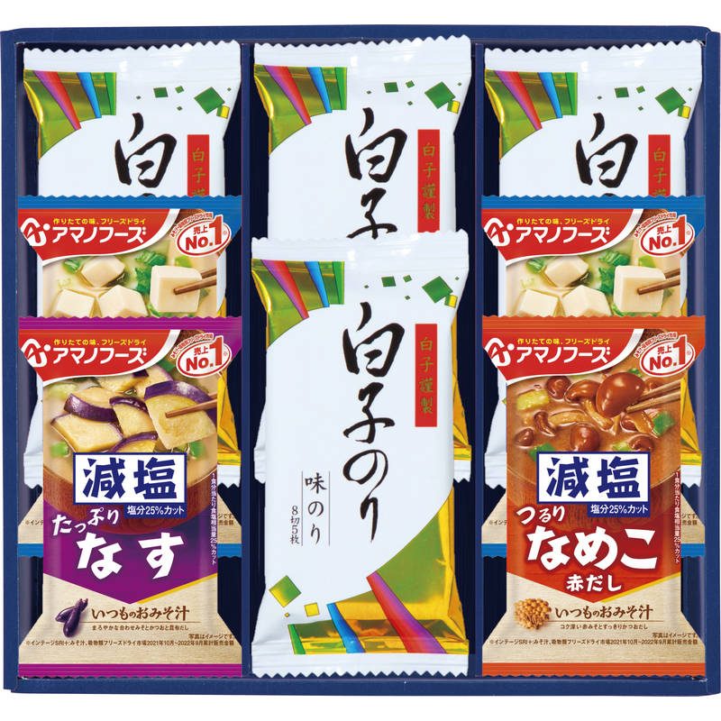 味之庵 アマノフーズ＆白子のり 6391-25