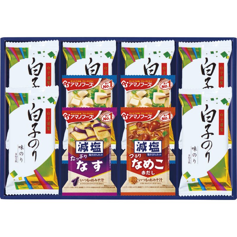 味之庵 アマノフーズ＆白子のり 6392-30
