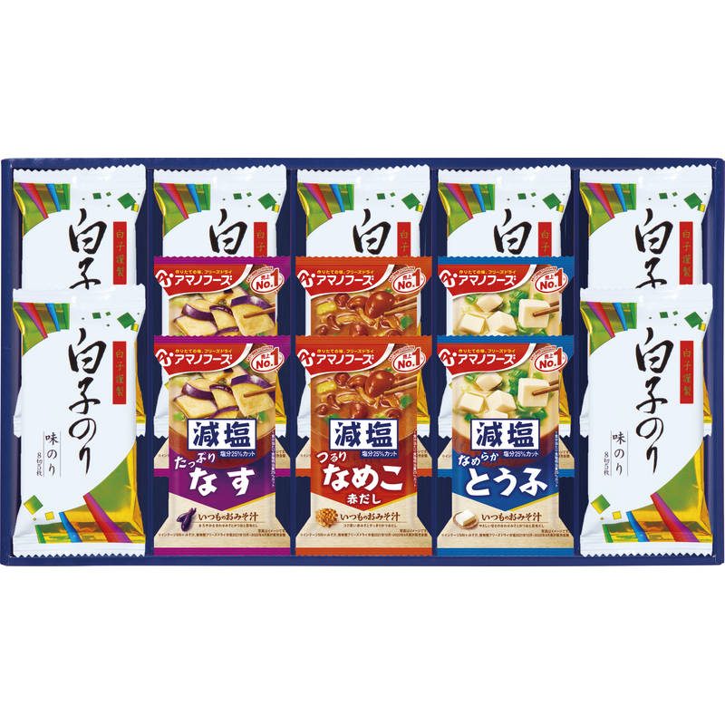 味之庵 アマノフーズ＆白子のり 6393-40
