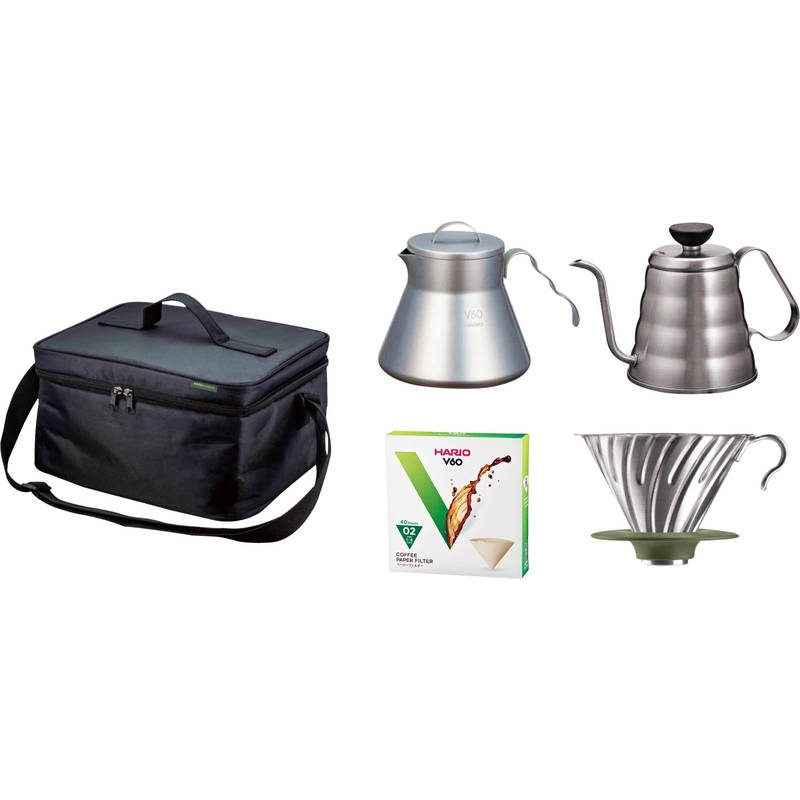 ハリオ V60 アウトドアコーヒーベーシックセット O-VOCB