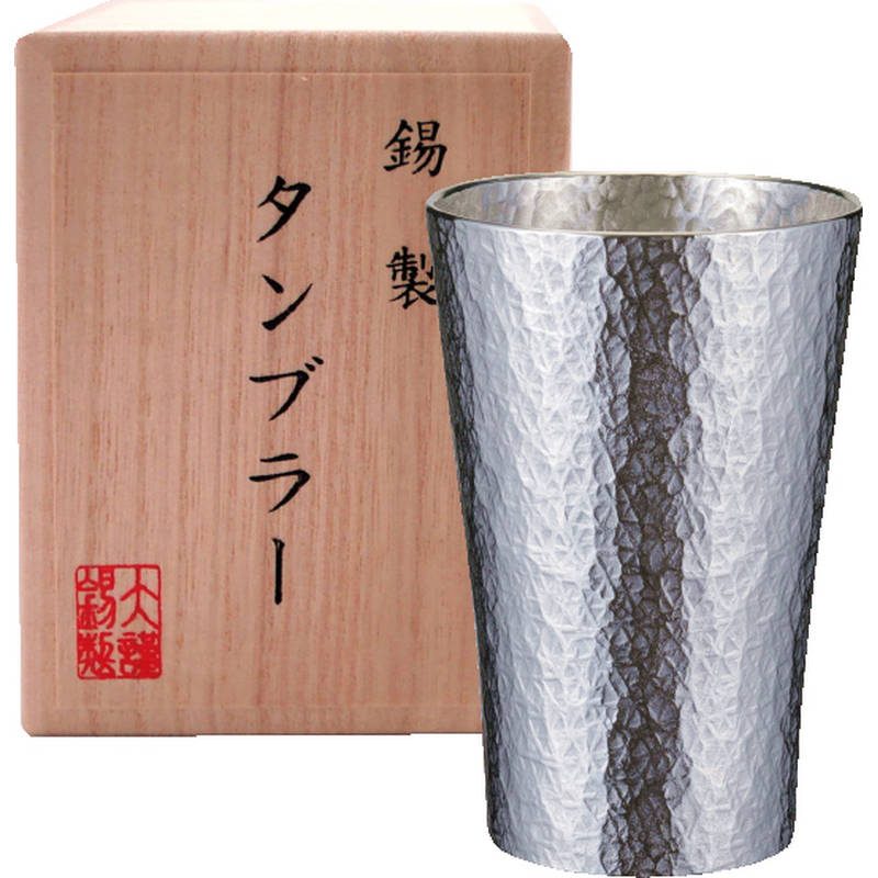 本錫タンブラー 六花（りっか）小 trk-1