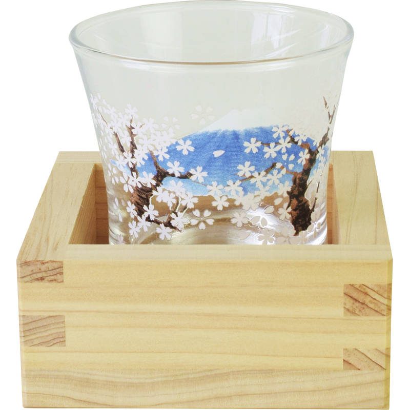 冷感枡酒グラス AM-SYO-13 富士桜