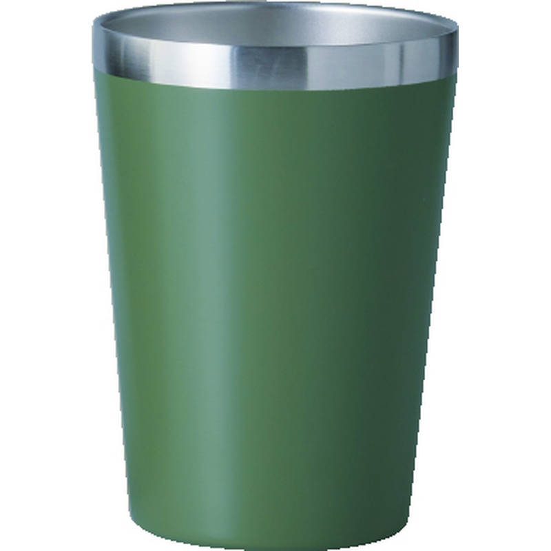 真空断熱タンブラー420mL JM-733KA カーキ