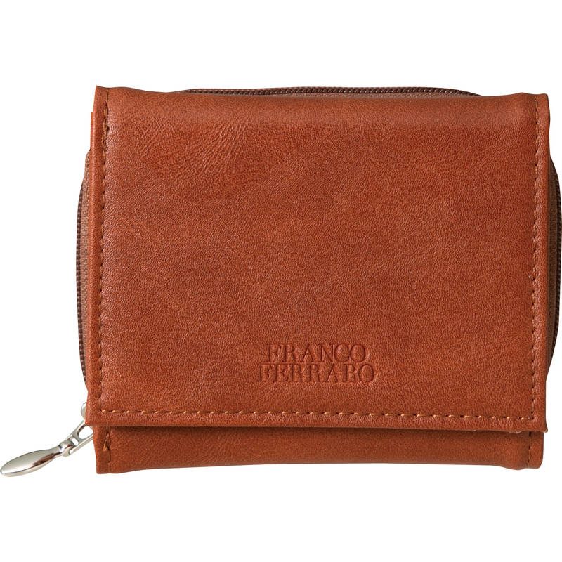 フランコフェラーロ コンパクト折財布 S-FFM223010BRN ブラウン