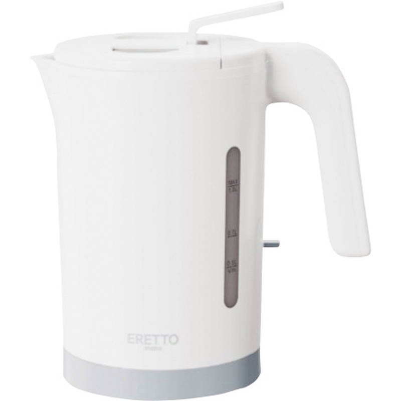 転倒湯もれ防止電気ケトル1.0L ET-115