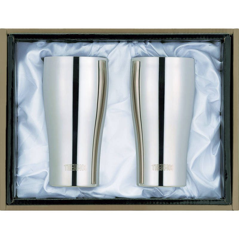 サーモス 真空断熱タンブラー 400mL 2本セット JCY-400GP1 SM