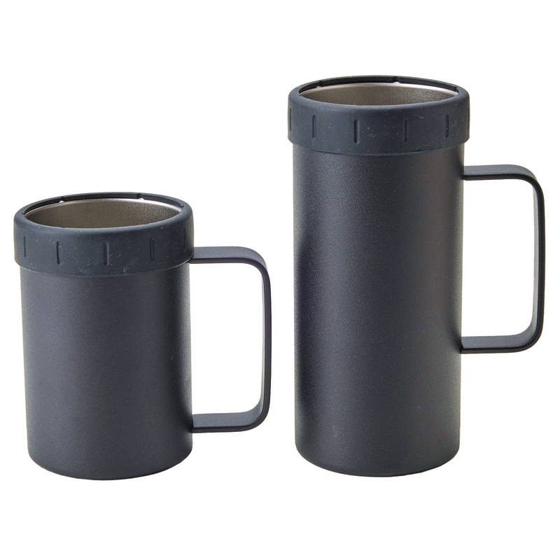 デイキャン 保冷500・350mL缶ホルダーセット DC-5005B 黒