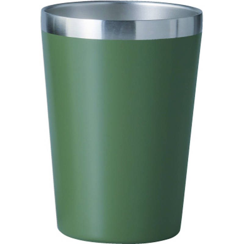 真空断熱タンブラー420mL JM-733KA カーキ