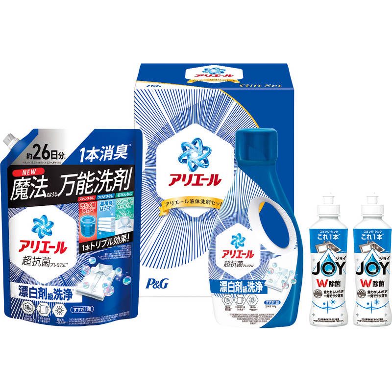 （パッケージ順次変更）P＆G アリエール液体洗剤セット PGCG-25F