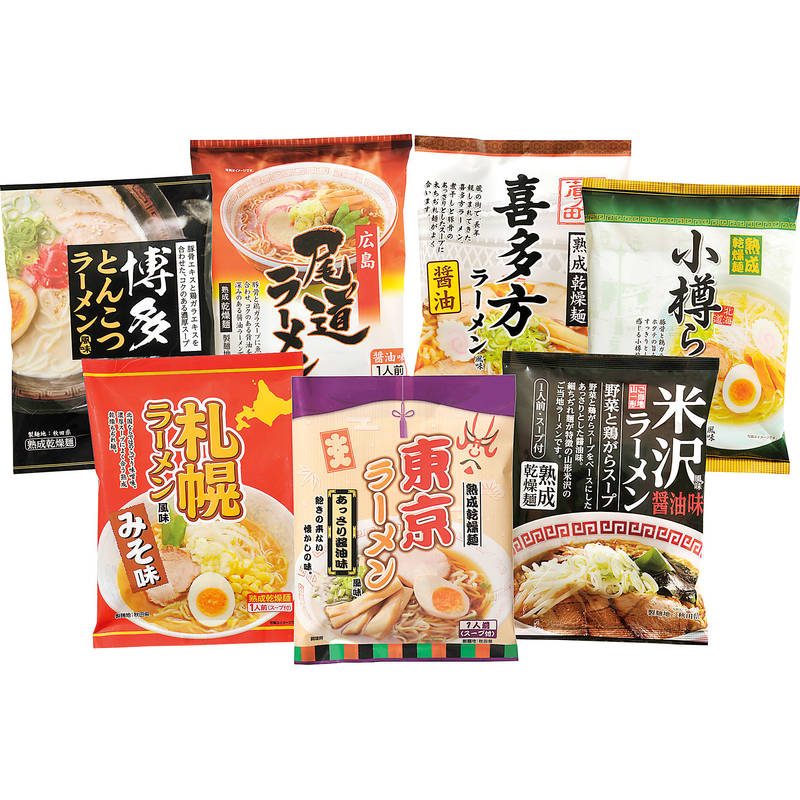 乾燥・ご当地ラーメン味くらべ7食 AAMG-02
