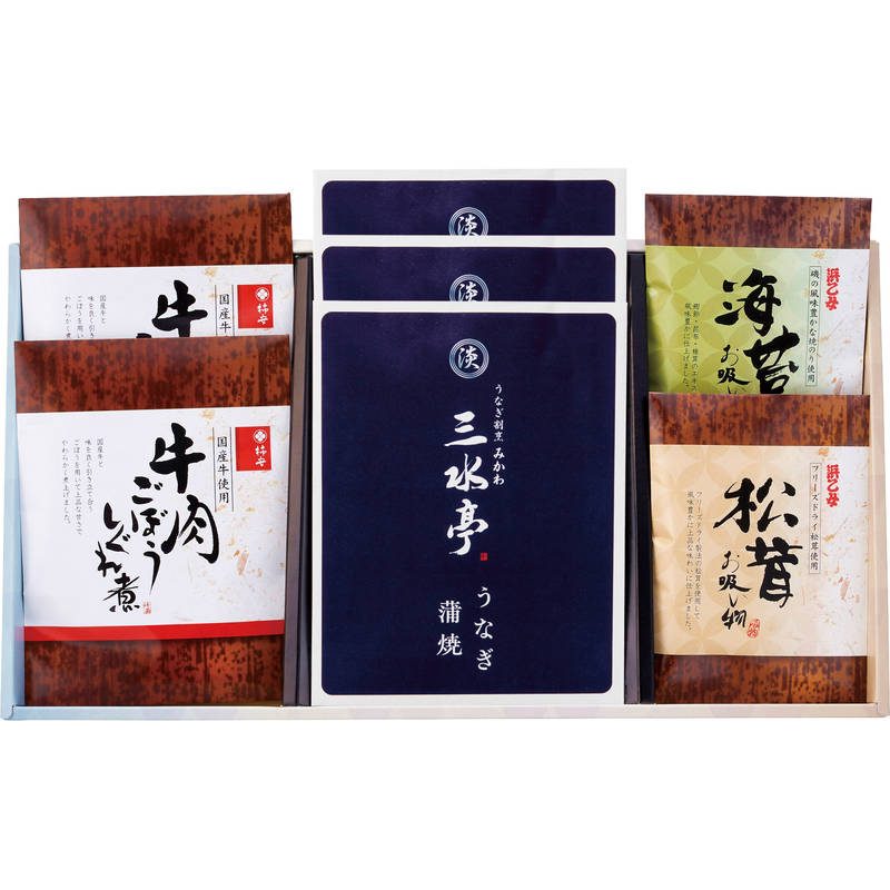 三河一色産うなぎの蒲焼・お吸物セット MU-AJJC