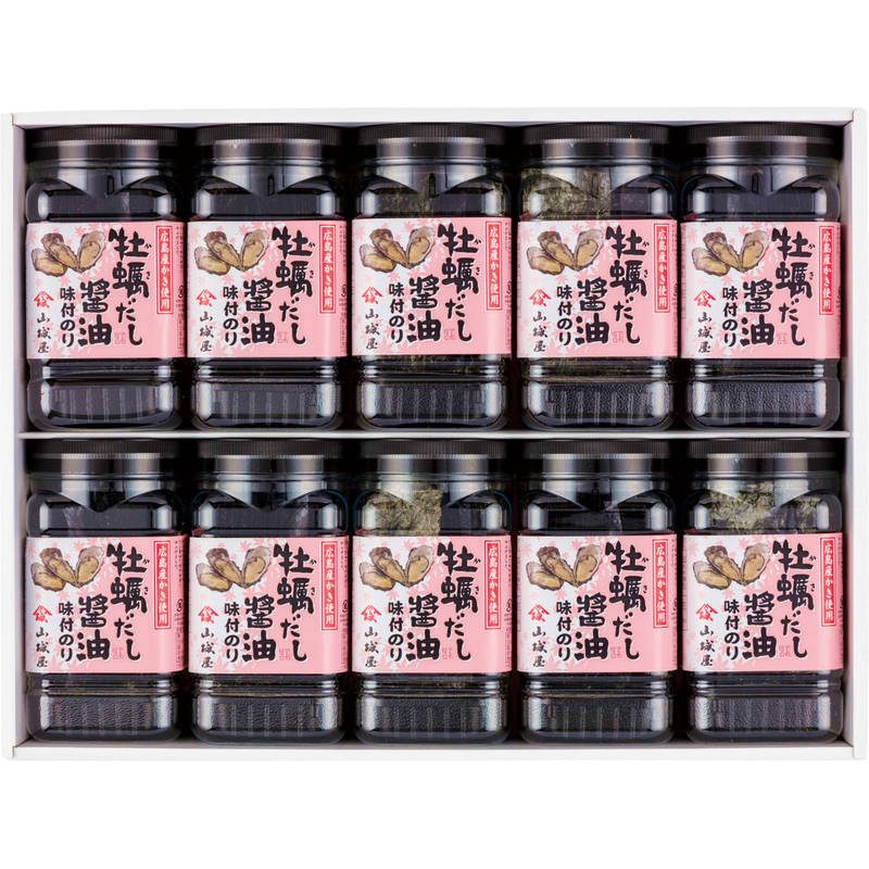 山城屋 牡蠣だし醤油味付海苔 NK-50