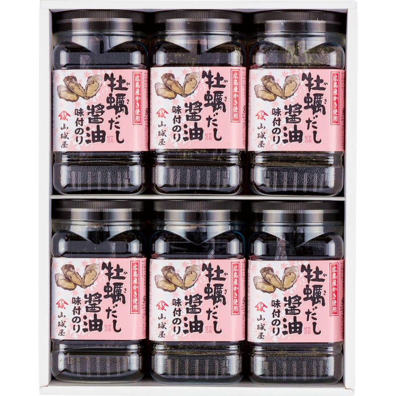 山城屋 牡蠣だし醤油味付海苔 NK-30