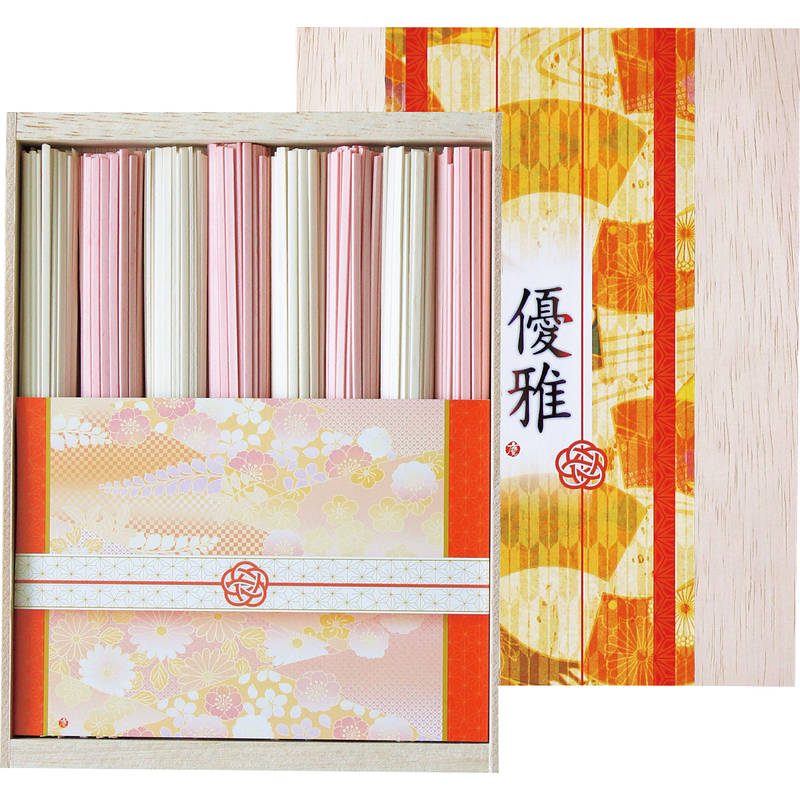 紅白うどん（木箱入り） YUE-10