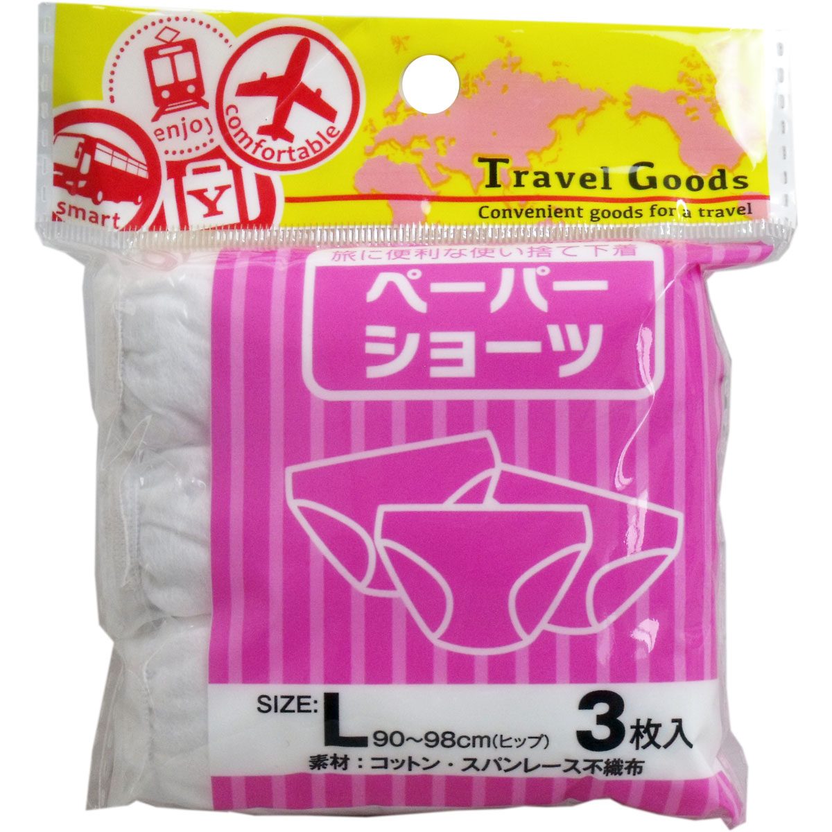 ペーパーショーツ Ｌサイズ ３枚入
