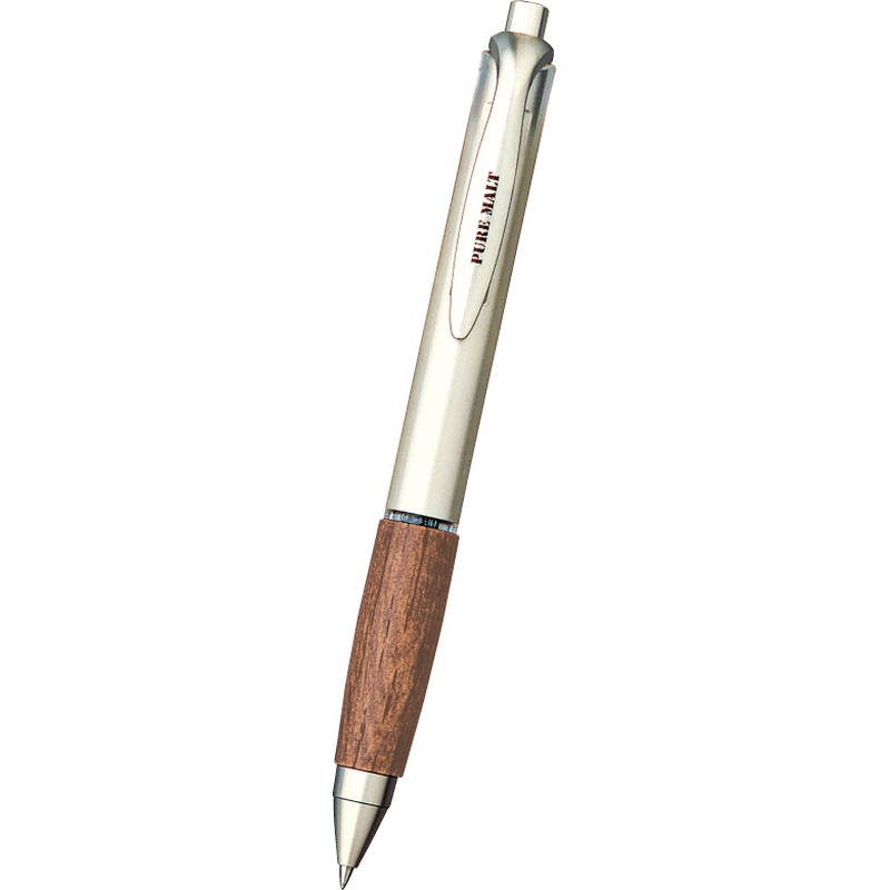 三菱 ピュアモルト ゲルインクボールペン UMN-515.22箱付 ダークブラウン