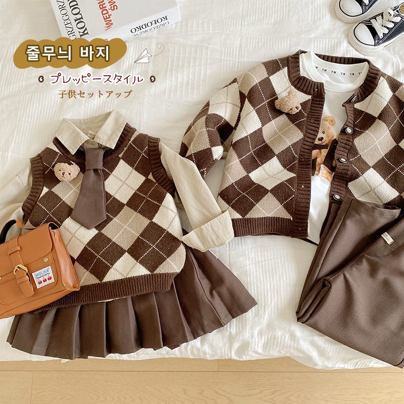 秋新作　子供服　フォーマル　セットアップ　子供服　女の子　男の子　入園式　入学式　可愛い　ベビー服