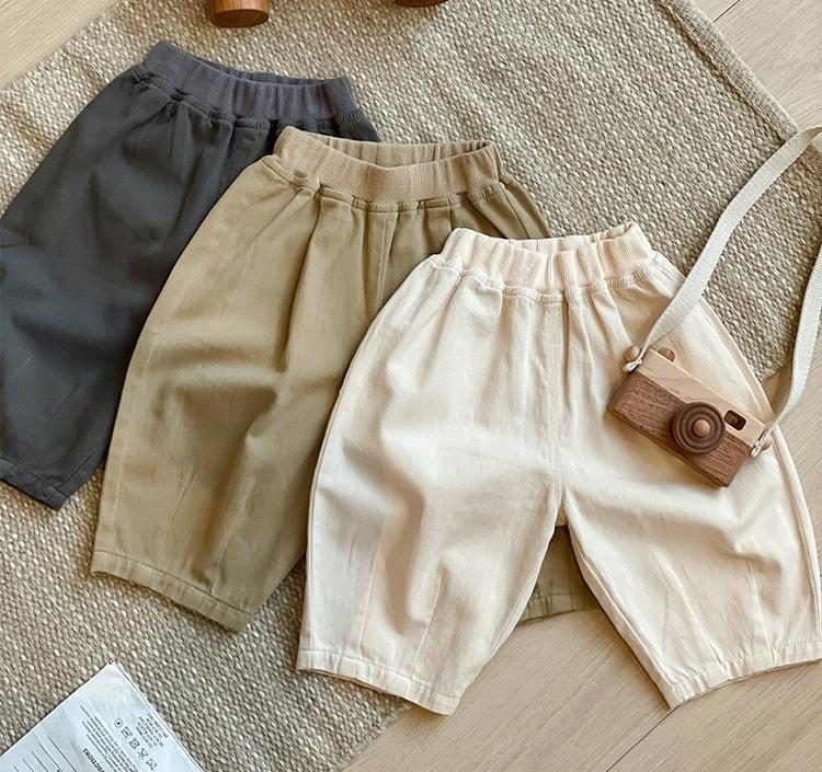 ins 秋新作　子供服　カジュアル　ロングパンツ　ボトムス　ズボン　無地　普段着　おしゃれ　男女兼用