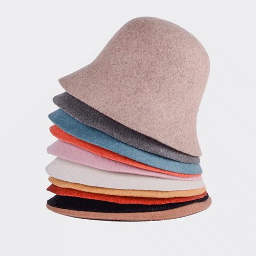 9色展開★秋冬新品 ハット 帽子 バケットハット ラシャハット クロッシェ レディース 小顔効果 おしゃれ