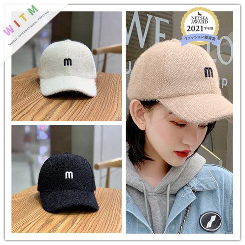 5色展開★秋冬新品 野球帽 キャップ ベースボールキャップ ハット 帽子 レディース 季節感抜群