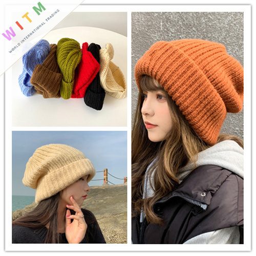 秋冬新品 ニット帽 ニットハット ハット 帽子 ワッチ 男女兼用 カジュアル スポーティー