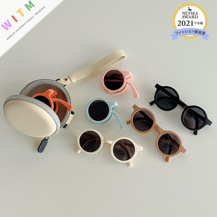 新作★sunglasses★サングラス 円形 紫外線カットノーマルライトレンズ UV400 可愛い ファッション
