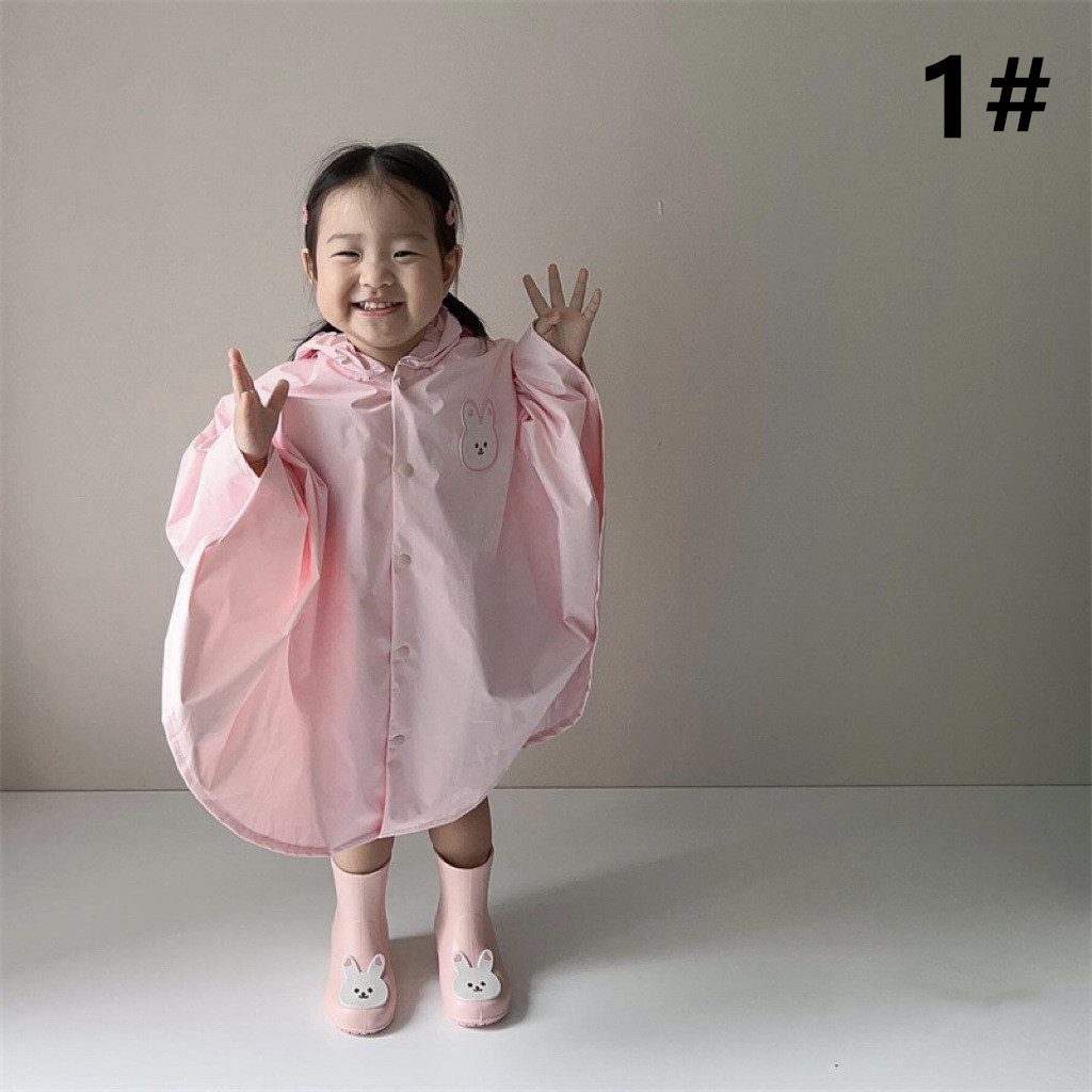 レインコート 熊柄 兎柄 レインブーツ 滑り止め 子供用 キッズ用 着脱簡単 可愛い
