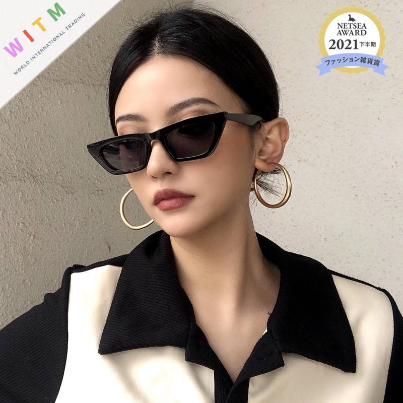 新作★sunglasses★サングラス 紫外線カット UV400 軽量 ノーマルライトレンズ 個性 レディース