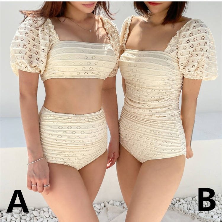 レディース ビキニ 2点上下セット 水着 ビキニワンピースフレア セクシー 夏