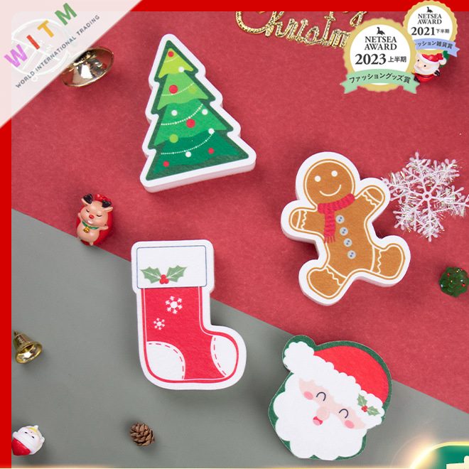 キッチンスポンジ クリスマス 台所用スポンジ 長持ち かわいい Christmas限定