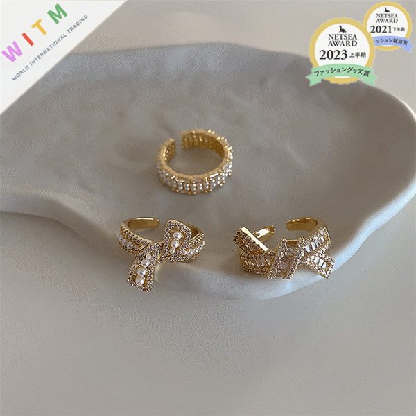 指輪 リング 高級感 金属リング 韓国風 アクセサリー 素敵なデザイン 開口指輪