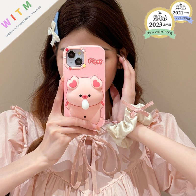 動物柄 スマホケース iPhone16ケース iPhoneケース キャラクター 携帯カバー ストレス解消 シリコン 可愛い