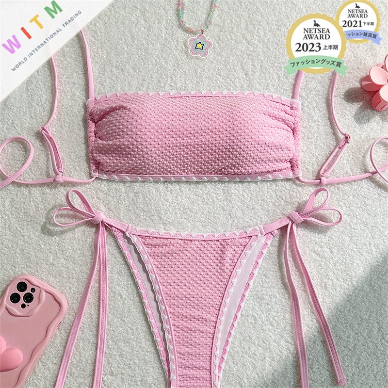 新作 水着 2点上下セット ビキニ セクシー ビーチ 夏 レディース セクシー 海水浴