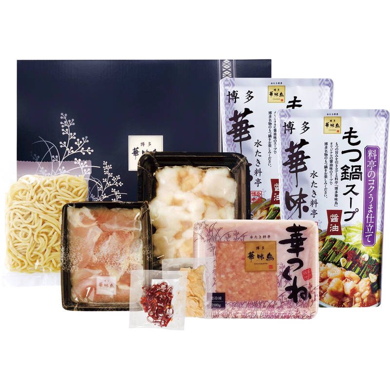 博多華味鳥 もつ鍋セット M-A1【直送品】［］