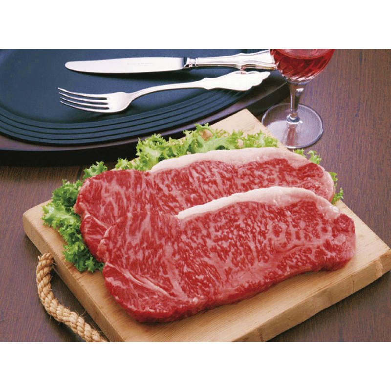 松阪牛ロースステーキ2枚（400g）（リブ・サーロイン） dai-mrs400【直送品】［］