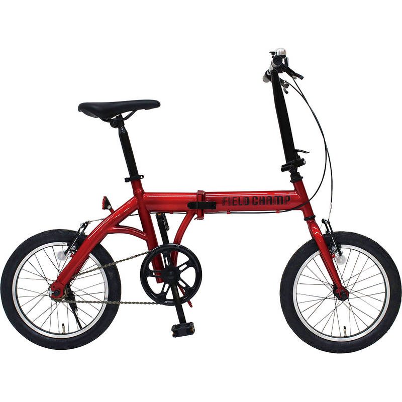 フィールドチャンプ 16インチ折畳み自転車RD MG-FCP16RD【直送品】［］