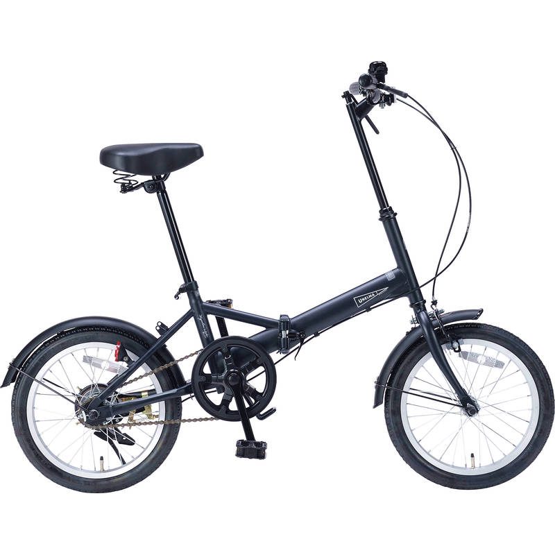 マイパラス 16インチ折りたたみ自転車 MF101-NV ミスティネイビー【直送品】［］