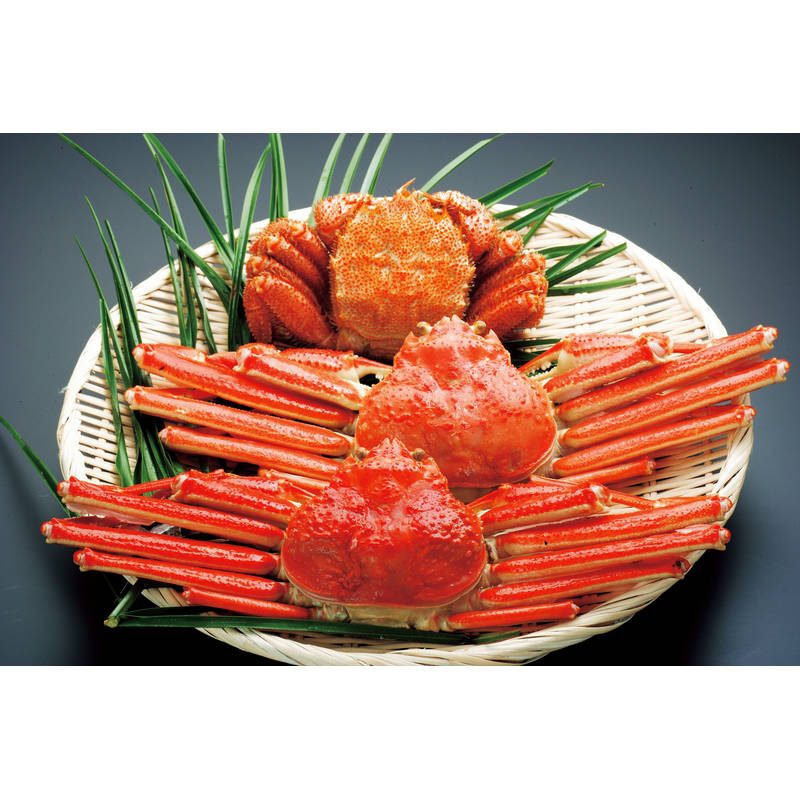 ずわいがに毛がに3尾セット 40-32【直送品】［］