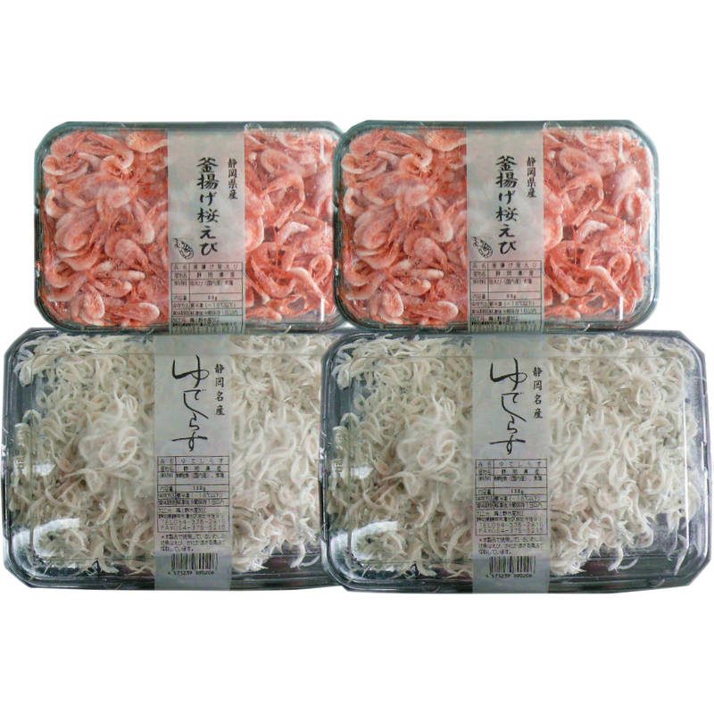 静岡県産 釜揚げ桜えび・ゆでしらす UENO【直送品】［］