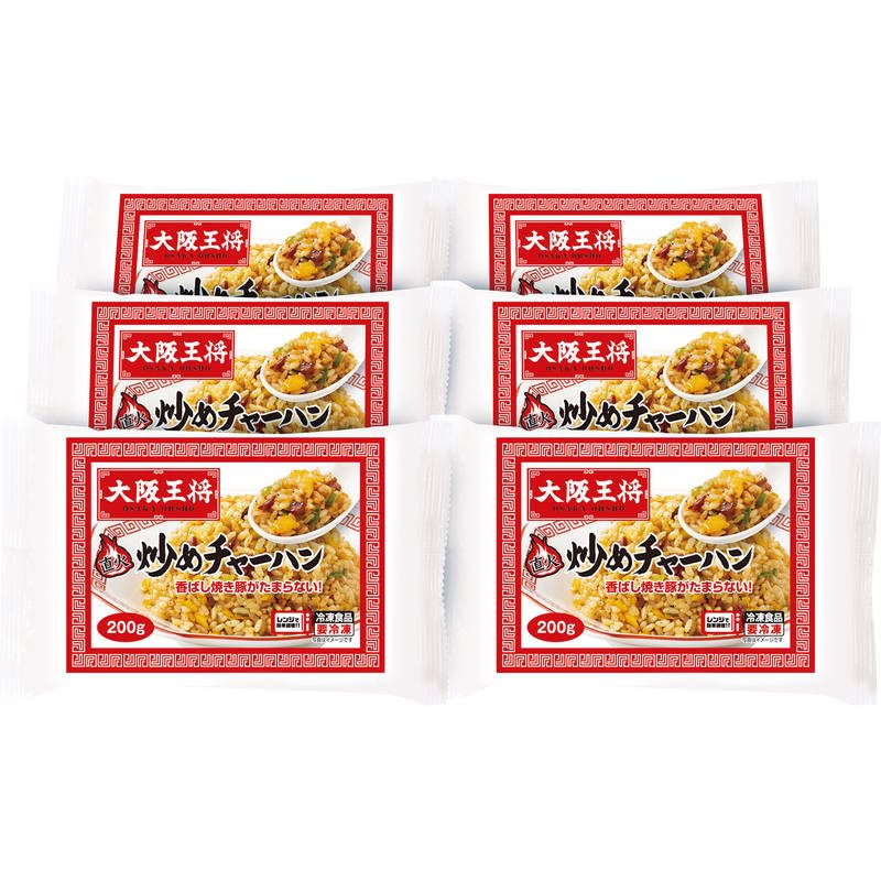 大阪王将 チャーハン200g×6袋セット OO-NC6【直送品】［］