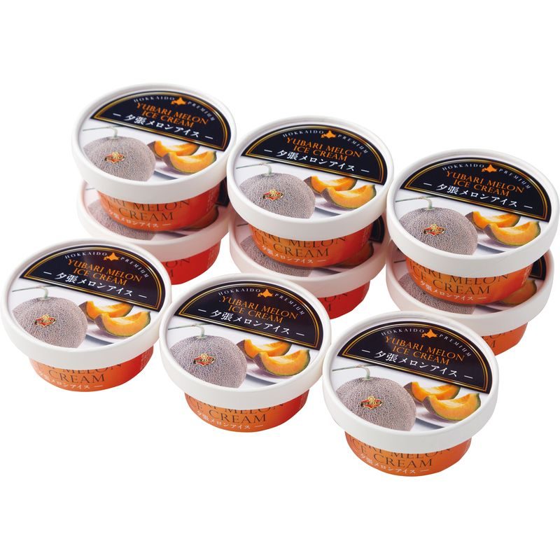 北海道 夕張メロンアイス 65ｍL×9個【直送品】［］