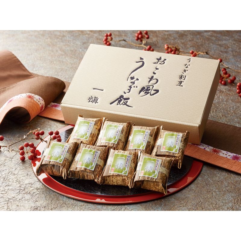 うなぎ割烹「一愼」、 おこわ風うなぎめし 60g×8 IUM608SN【直送品】［］