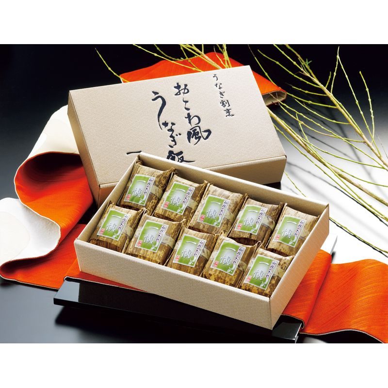 うなぎ割烹「一愼」、 おこわ風うなぎめし 60g×10 IUM610SN【直送品】［］