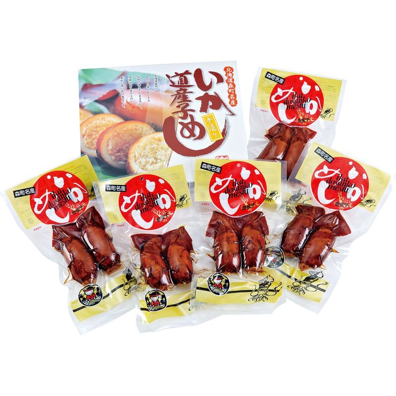 いか道産子めし10尾 10【直送品】［］