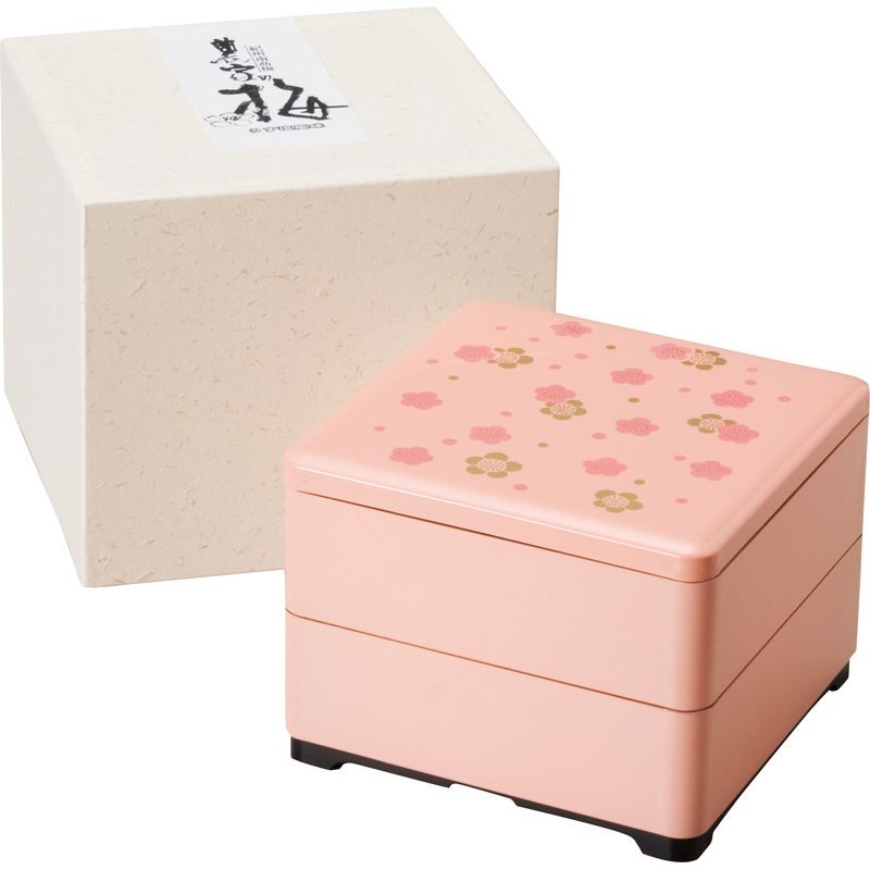 紀州南高梅 はちみつ・紫蘇（二段重入り） 3788-45 ピンク【直送品】［］