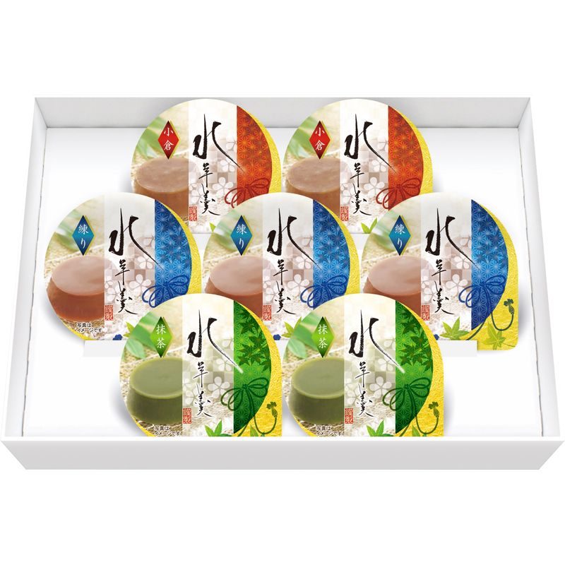 金澤兼六製菓 7個水羊羹ギフト ICR-7P