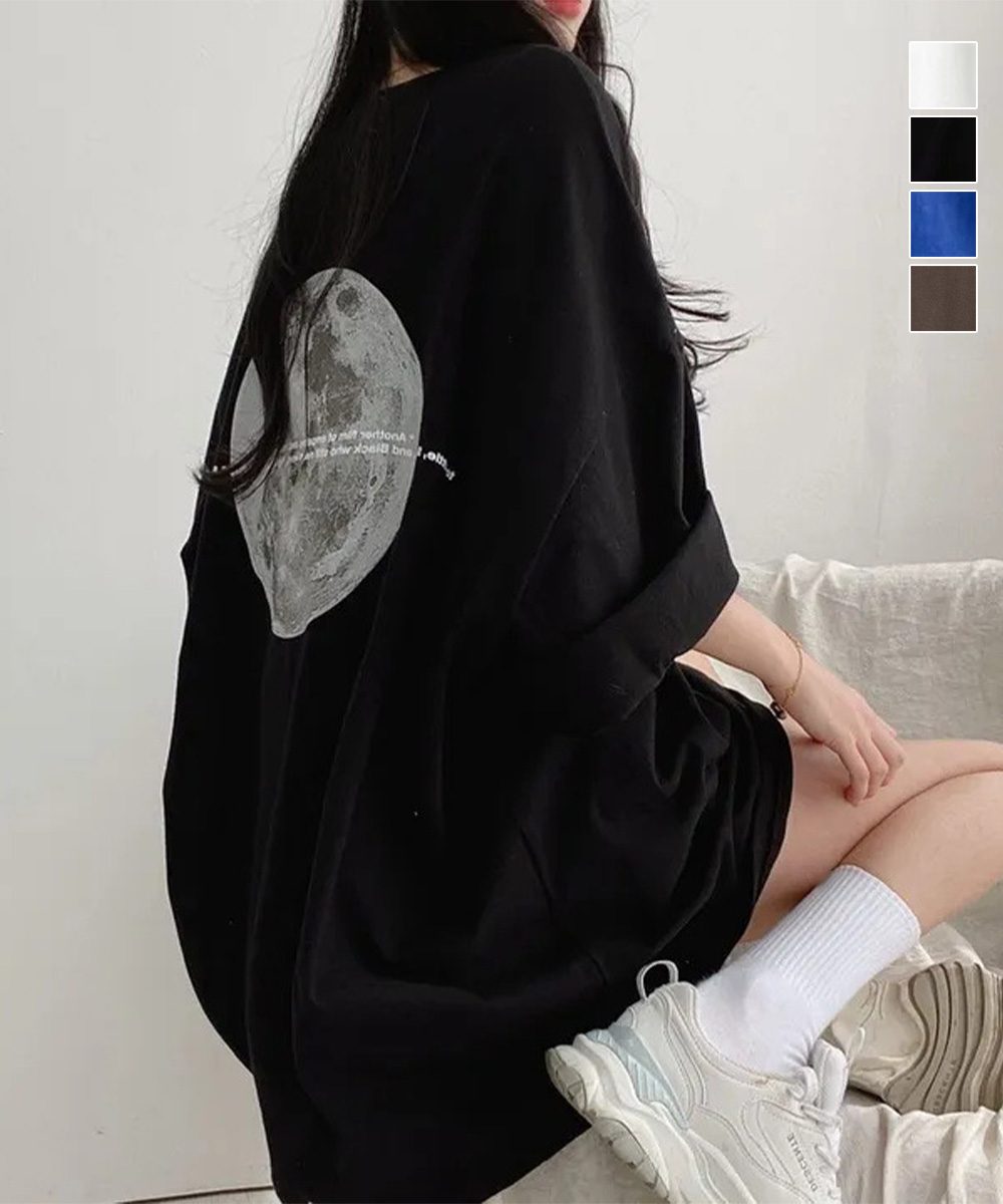 バックプリントTシャツ ゆったりビッグt